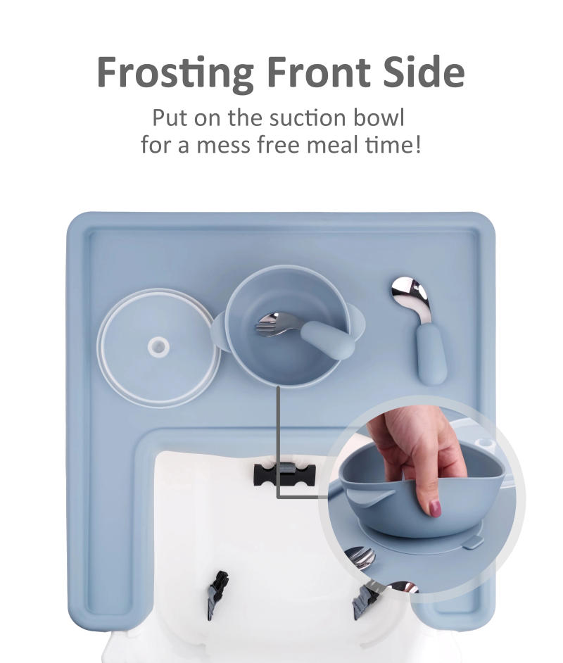 Description Picture 5 of itemBPA Free Highchair Full Cover Placemat Silicone Placemat For Children Feeding