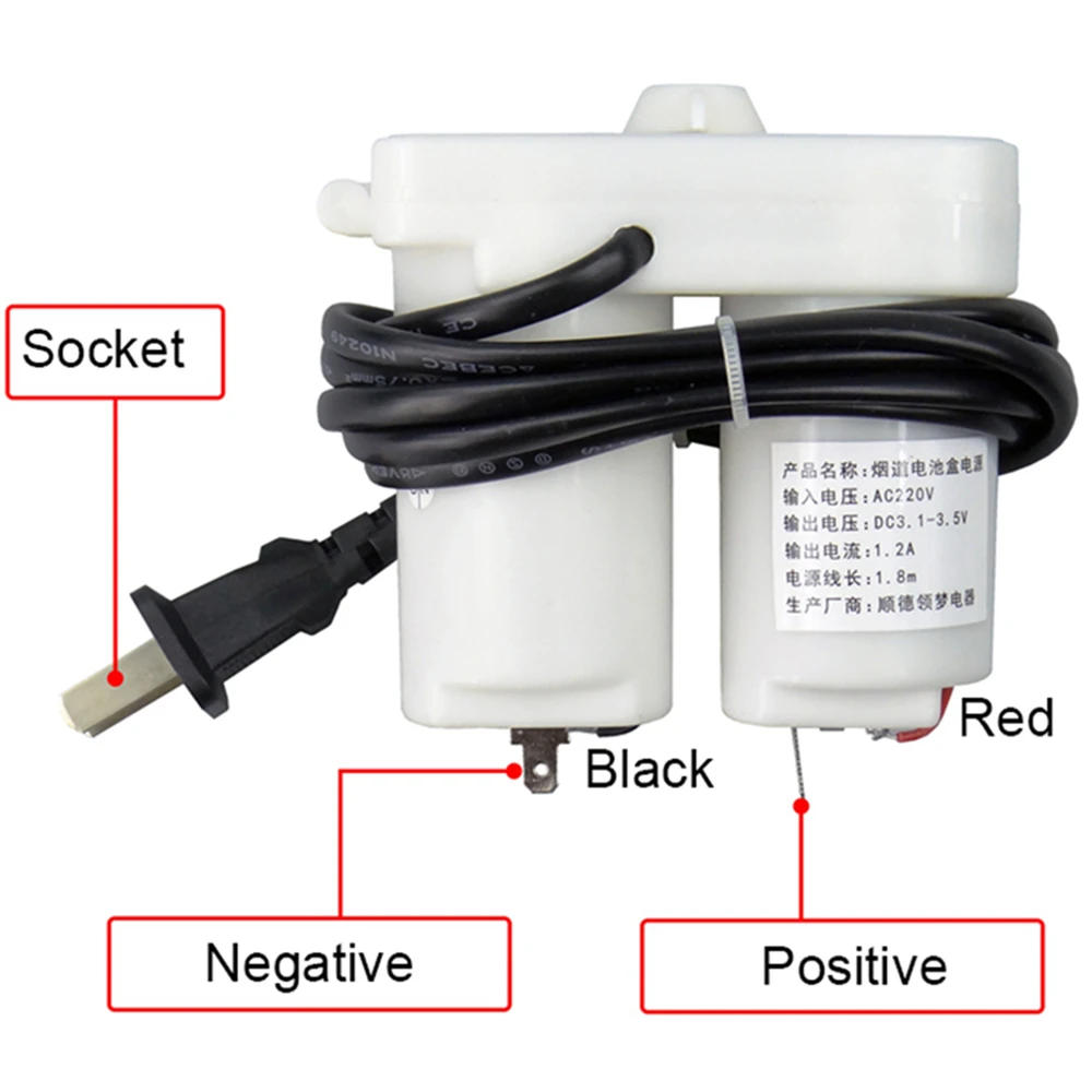 Description Picture 4 of itemUniversal Battery Modify to Flue Type Power Supply Transformer 220V to 3V Convertor with 1.8M cable Gas Water Heater Accessories