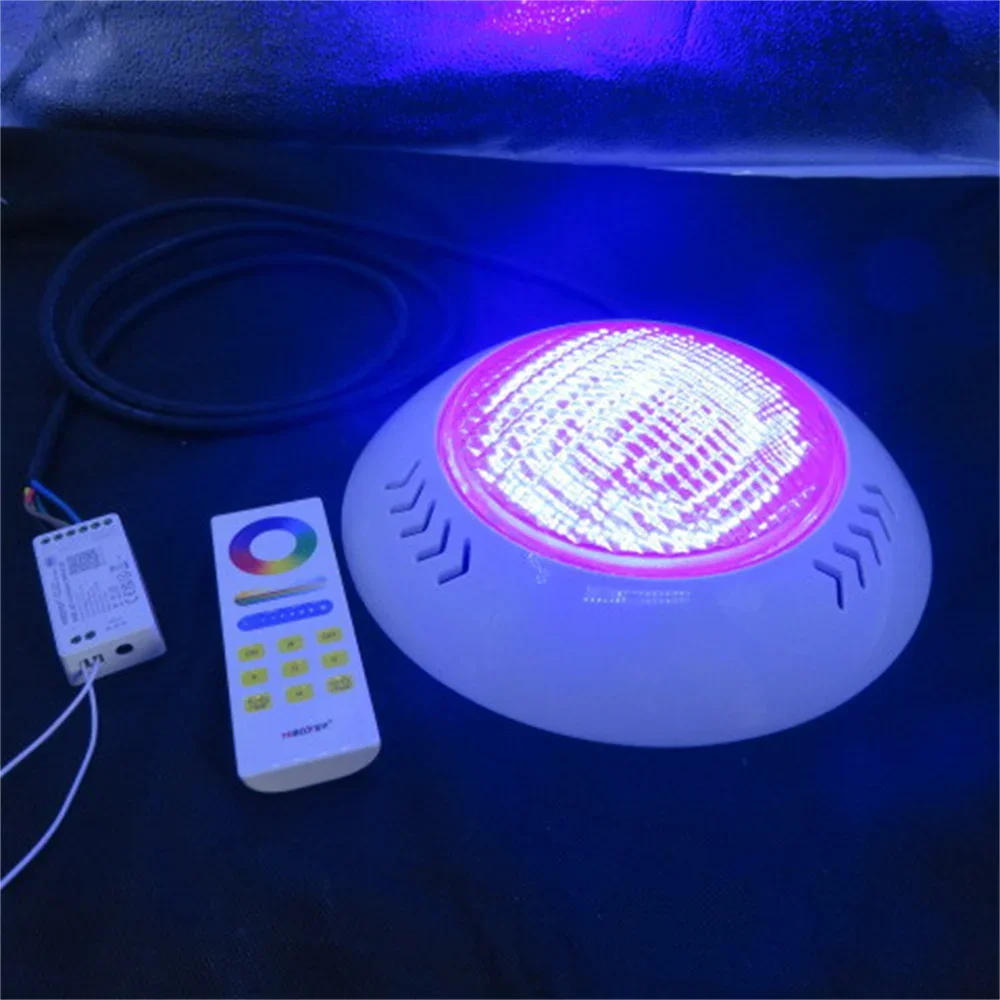 Description Picture 6 of item18W RGB LED Swimming Pool Light IP68 Waterproof DC12V Outdoor Underwater Lamp Pond Spotlight with Remote Control WiFi+2.4G APP