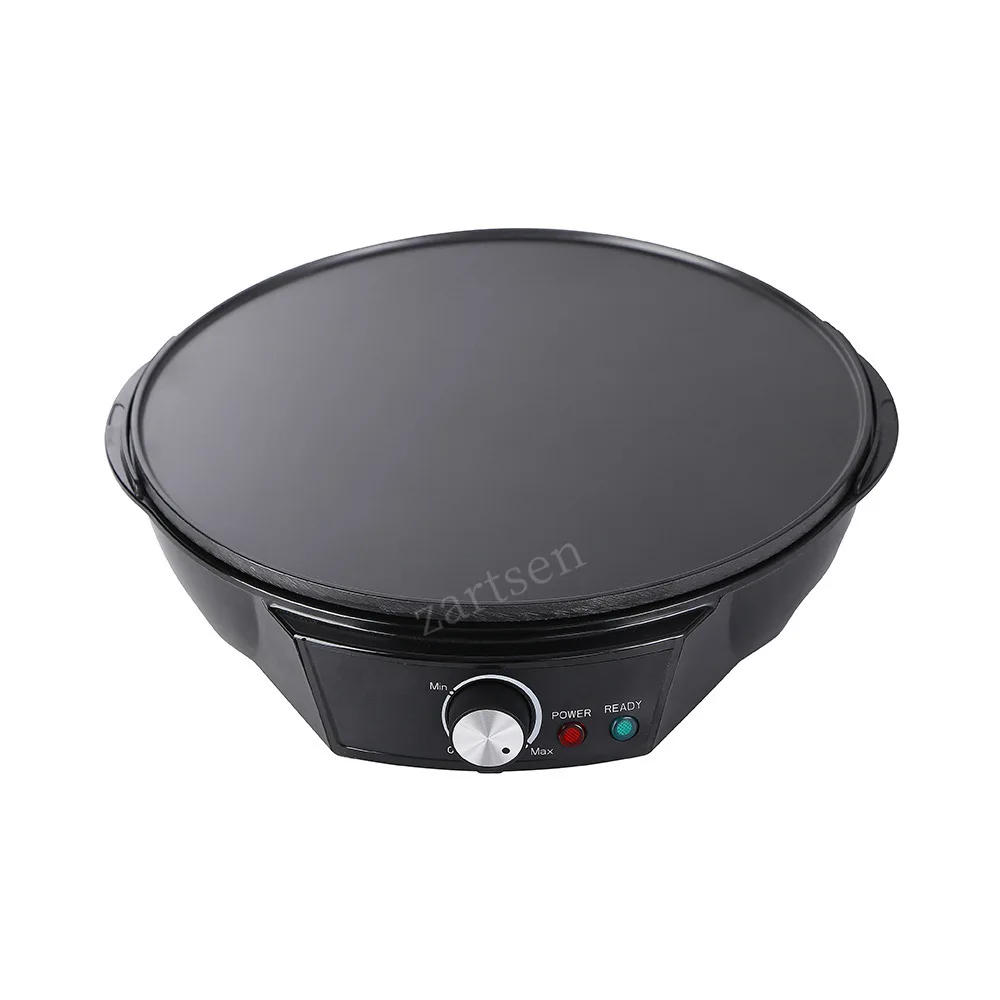 Description Picture 3 of item1200W Electric Pancake Crepe Maker Takoyaki Kitchen Cooking Appliances Non-stick Coating Plate Pan Variable Temperatures