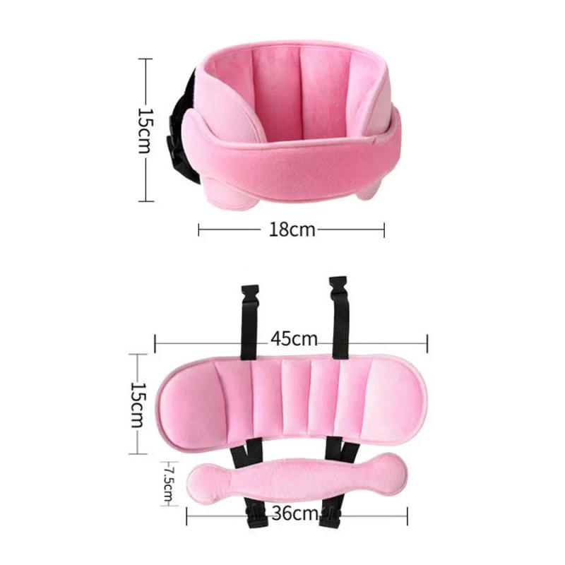 Description Picture 3 of itemChild Car Safety Seat Head Fixing Belt Children Sleep Protector Head Supports Baby Aid Head Sleep Protector Pillows