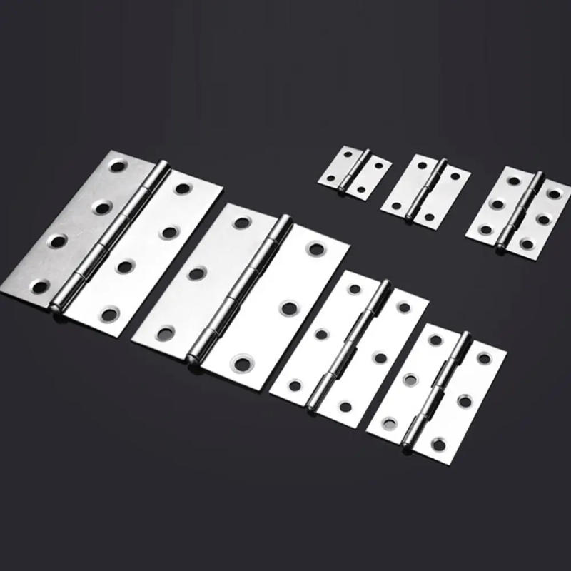 Description Picture 4 of item1Pcs Window Accessories Door Hinges 1/1.5/2/2.5/3 Inch 201 Stainless Steel Cross Hinge Aluminum Core Folding Furniture Hardware