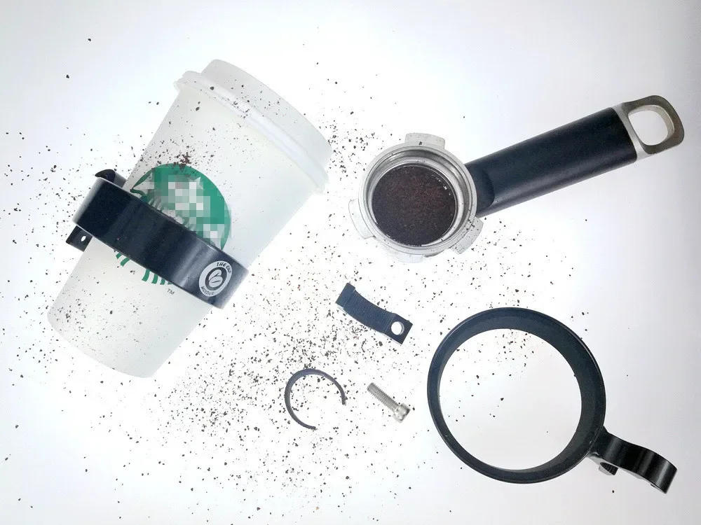 Description Picture 4 of itemNew Bicycle Coffee Cup Holder/Milk Tea Cup Holder/Aluminum Water Bottle Holder/Beer Holder with Matte Finish