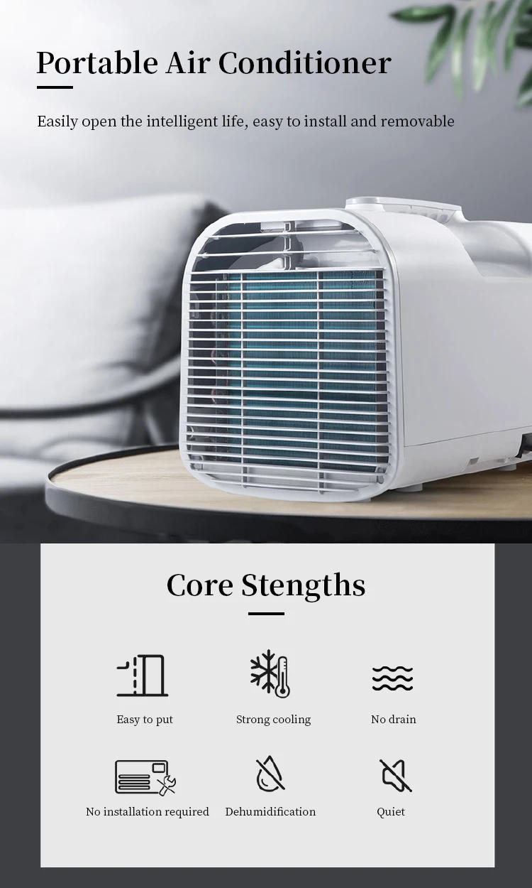 Description Picture 2 of itemOutdoor Portable Air Conditioners Strong Cooling OEM Power Tent Room Electronic Powerful