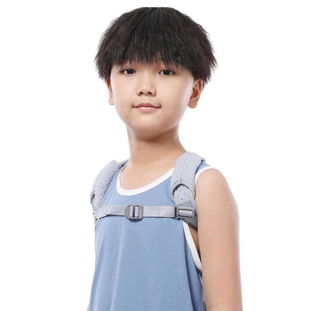 Description Picture 4 of itemClavicle Brace & Posture Corrector for Kids Children | Broken Collarbone Sling for Injuries & Fractures, Shoulder Support Strap