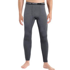 100% Merino Wool Base Layer Bottom Pants Mens Merino Wool Thermal Underwear Long Johns Midweight Winter Leggings Merino Pants