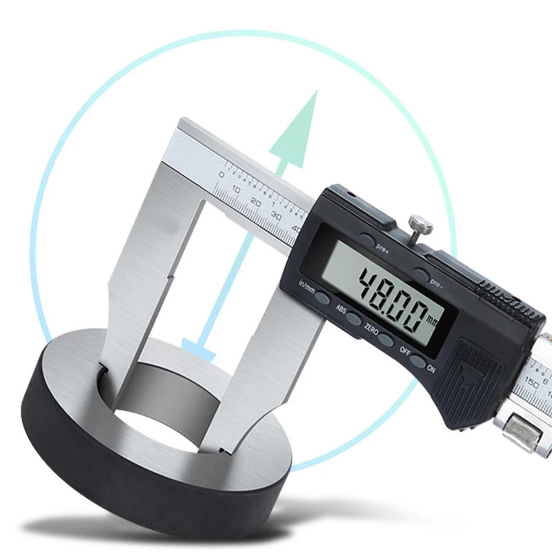 Description Picture 6 of item300mm long jaw digital caliper heavy duty digital vernier caliper 0-300mm with long jaw 150mm long digital slider caliper