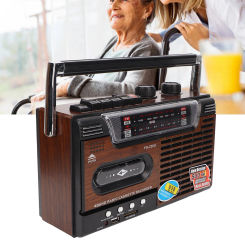 Cassette Player Strong  Simple Buttons Cassette Player AM FM Radio Support Storage Card Noiseless Portable for Children