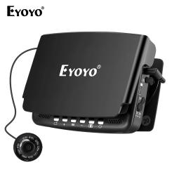 Eyoyo Ice Fish Finder EF43A 15m 4.3" 1000TVL Underwater Fishing Camera DVR 8pcs Infrared Lights Off Function Fishfinder IP68