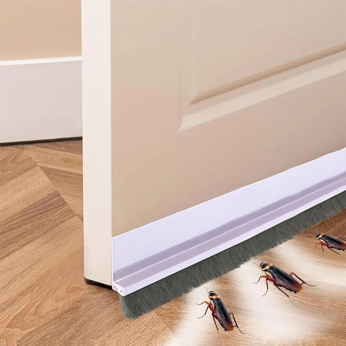 Description Picture 3 of item20/40cm/1M Door Draft Stopper,Weather Stripping Door Seal, Hard to deform under Sweep Doors door cover for Garage Window Blocker