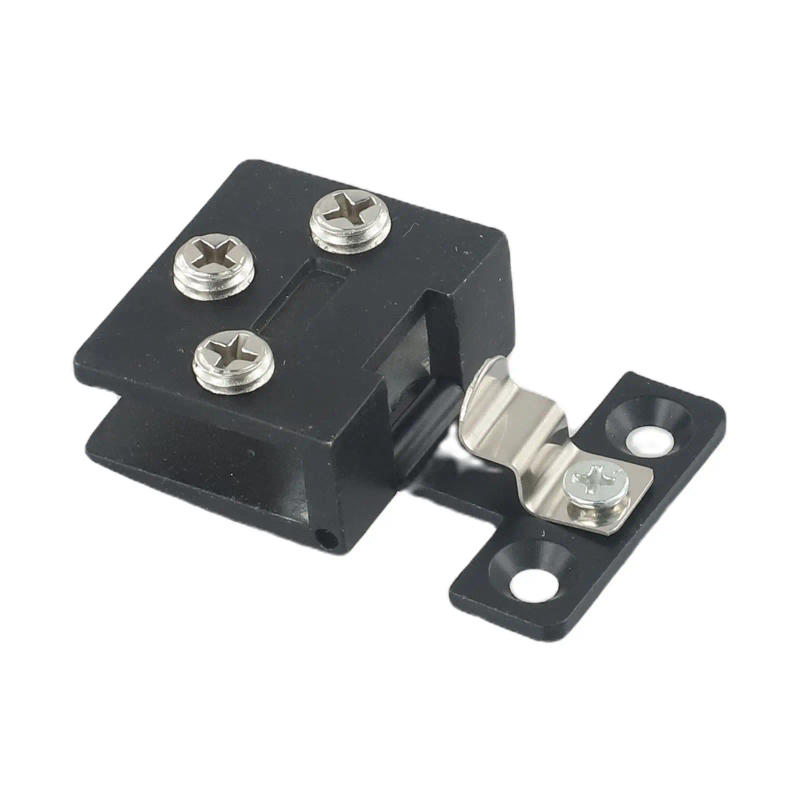 Description Picture 4 of itemGlass Door Hinge Cupboard Display Cabinet Gate Clamp Punch-Wine Cabinet Glass Hinges Furniture-Hardware Accessories