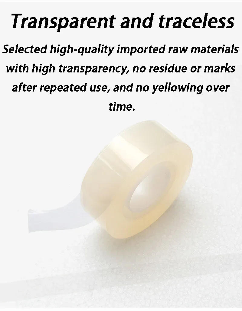 Description Picture 3 of item3M Transparent Tape Long Strong Adhesive Non-marking Waterproof Self-adhesive Multifunctional Household Extra Strong Sealers