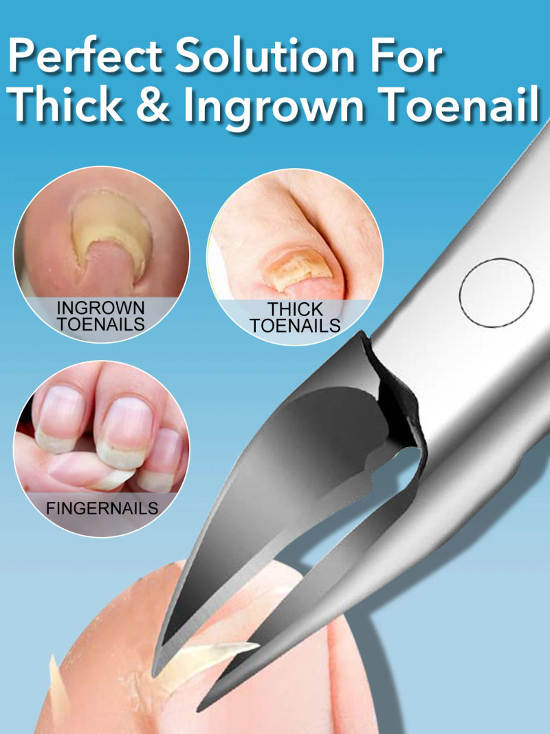 Description Picture 4 of item1Pcs Professional Toenail Clippers For Thick Ingrown Nails Wide Opening Non-Slip Long Handle Toenail Cutter Trimmers