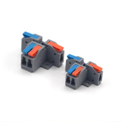 1PC Wire Connectors T L Type Quick Electrical Cable Connectors Push-in Terminals Docking Butt Plug Household Electrician Tools