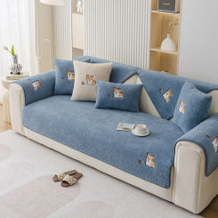 Waterproof Sofa Cover Quilted Anti-wear Couch Cover for Dog Pet Kids Recliner Armchair Furniture Slipcovers 1/2/3 Seater Protect