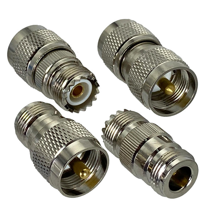 Description Picture 2 of item1pcs N to UHF PL259 SO239 Male Plug & Female Jack RF Coaxial adapter connector For radio antenna Wire Terminals