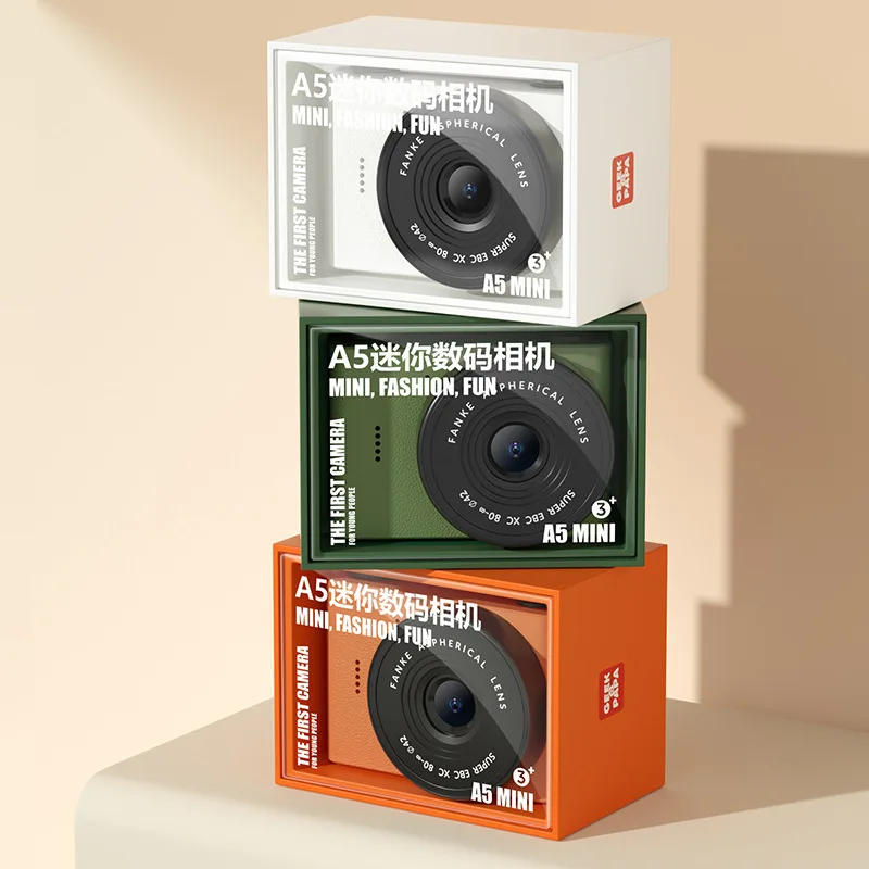 Description Picture 3 of itemSmall Camera Mini Digital Video Camera 4k Christmas Toys for Children Point Cameras Photography Machine New Year Gift Camcorder