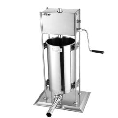 TV3L Manual Sausage Stuffer Machine Meat filler Sausage Making for Food Processor Stainless Steel Made 3L 5L 7L 10L 15 Liters