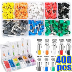 Wire Connector Kit Male Female Insulated Terminals Tube Solder Ring Wire Connect Insulated Copper Termina Block Electrical Part