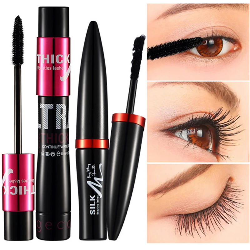 Description Picture 3 of item3D Fiber Lash Mascara Kit (2 tubes) Waterproof voluminous Long-lasting Creates Long Naturally Curled Eyelashes Without Smudging