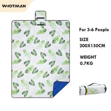 Extra thick Waterproof Camping Mat 190T Pongee Ourdoor Blanket Beach Mattress Sleeping Pad Mat Tent WHOTMAN Sleeping Mattress