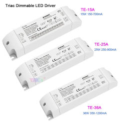 Skydance AC Push-Dim Triac Dimming LED Driver 220V input,Output 1-36W 150-1200mA constant current Dimmable dimmer DIP switch