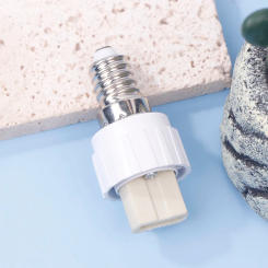 NEW E14 To G9 Lamp Holder Converter Socket 100% Fireproof PC Bulb Base Conversion Adapter For G9 Led Light