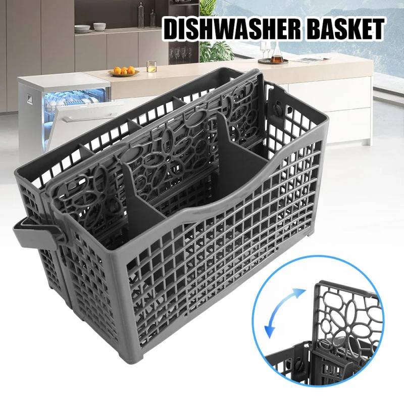 Description Picture 4 of itemUniversal Dishwasher Silverware Basket for Siemens/Bosch/Maytag/Kenmore/Whirlpool/LG/Samsung, GE Knives Forks Storage Rack