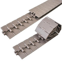 1Meters 820-K400 Width:101.6mm Single Hinge Flat Top Chain Plate Conveyor Belt Beverage Line Transmission POM Chain
