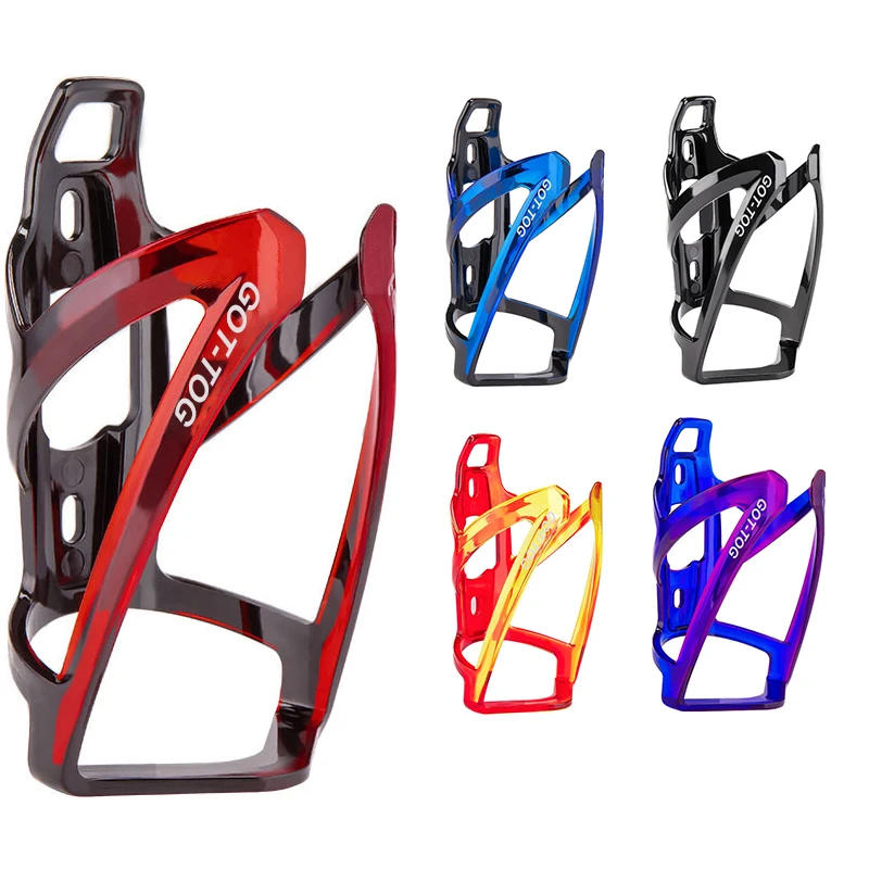 Description Picture 2 of itemBicycle Water Bottle Holder Colorful Gradient Cycling Bottle Cages Mountain Road Bike Flask Holder Rack MTB Bike Accessories