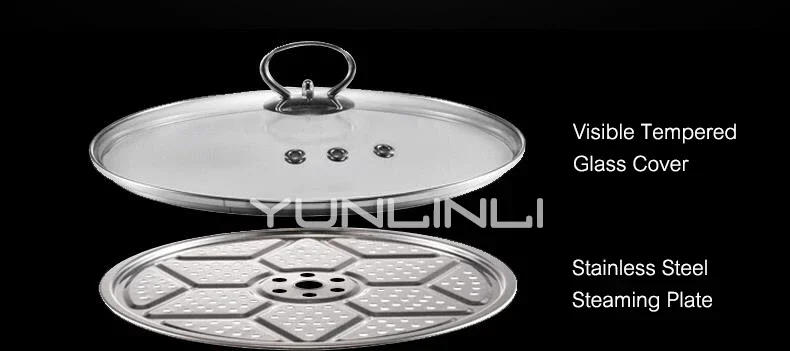 Description Picture 5 of itemHousehold Steam Hot Pot Microcomputer Control Electric Steam Pot 1400W Multifunctional Cooking Machine AP-169