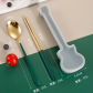 2pcs Gold Green