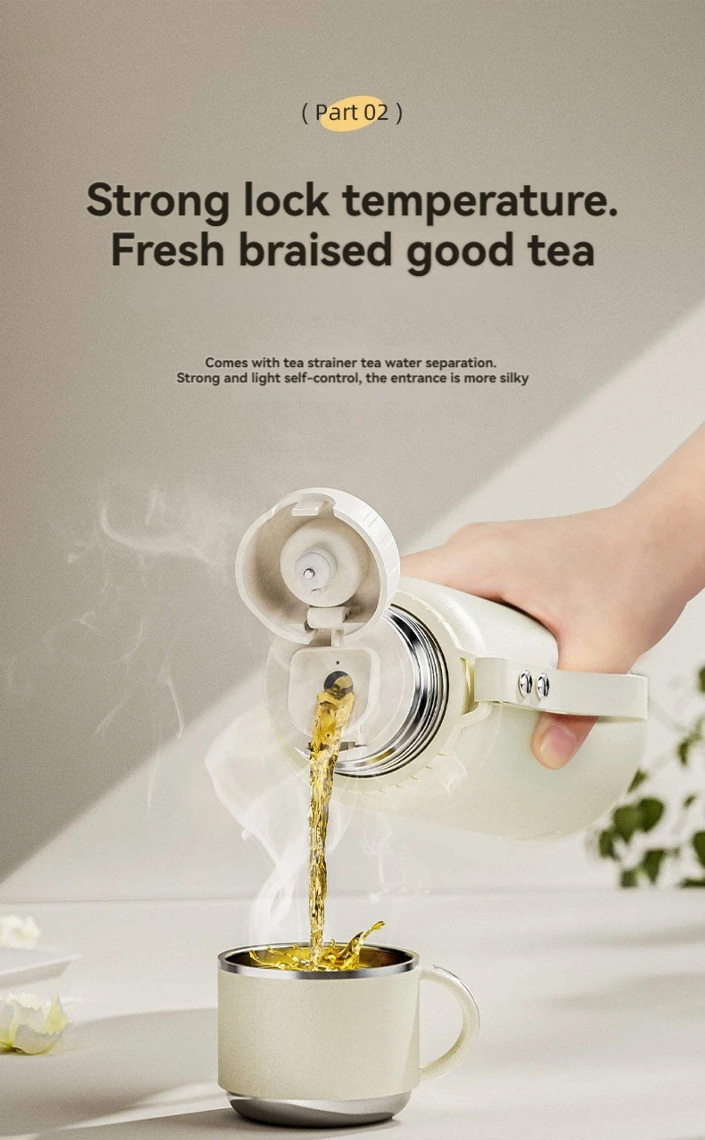 Description Picture 5 of itemThermos Water Bottle Insulated Bottles Vacuum Flasks Smart Bottles Stainless Steels Coffee Cups Thermos Flask Keep Hot And Cold