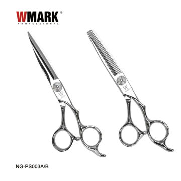 Wmark High Quality 9Cr18 Stainless Steel Scissors Set Salon Shears Cutting Professional Scissors Set For Barber Salon