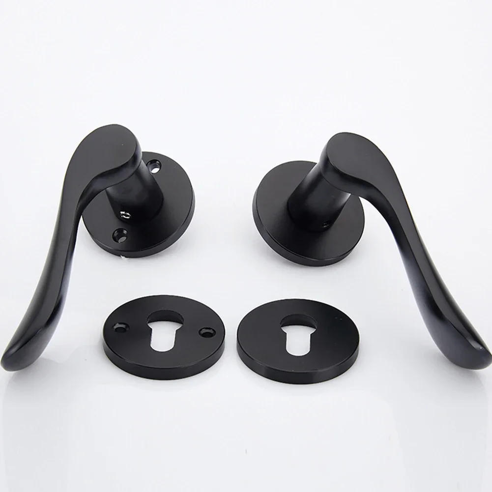 Description Picture 5 of itemBaño Moderno Seguro Cerradura De Manija De Puerta Interior Con Llave Fácil De Instalar Adecuado Para El Hogar Y La Oficina