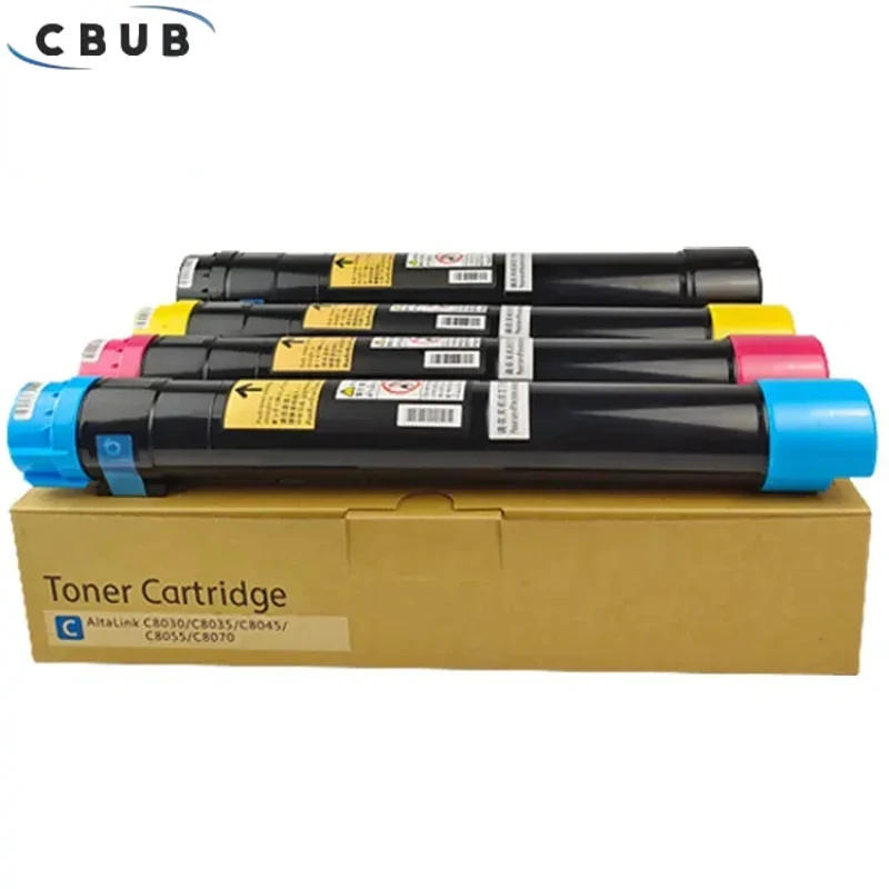 Description Picture 3 of item4PCS/1Set For Xerox C8030 AltaLink C8030 C8035 C8045 C8055 C8070 toner C8030 Color Copier toner cartridge compatible