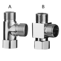 Shower Head Bathroom Supplies Brass Function Switch Kitchen Sink Splitter Water Tap Connector Faucet Adapter Diverter Valve