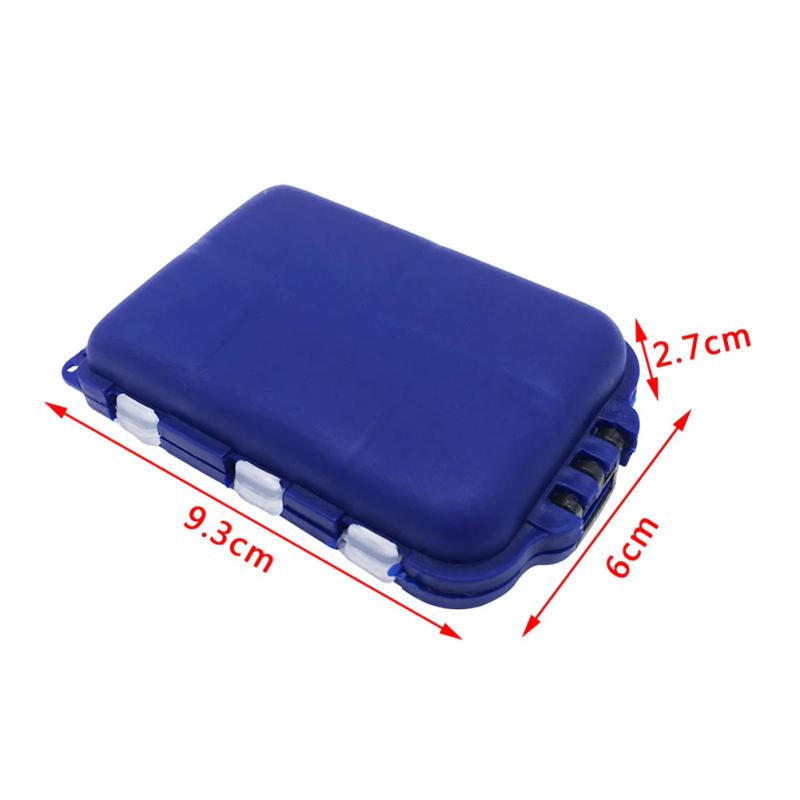 Description Picture 6 of item1pc 1-8 Compartments Storage Box Carp Fishing Tackle Boxes System Fishing Bait Spoon Hook Storage Container Portable Fishing Box