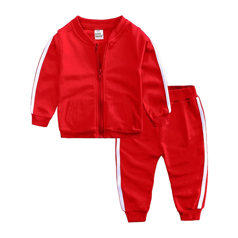 Description Picture 6 of itemNovelty Tracksuit Outfits Baby Boy Clothes Sets Casual Baby Girl Clothing For Newborn Suit Cotton Zipper Coat+Sports Pants 2 Pcs