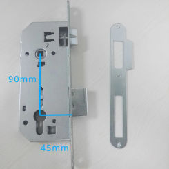 Israel Classic 90x45 Lock Body, Mechanical Wooden Door Lock Insert Core Lock Cylinder