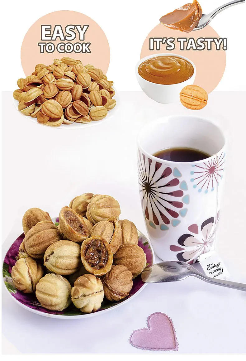 Description Picture 3 of itemHouselin Electric Walnut Cookie Maker Non-stick Nut Cookies Pastry