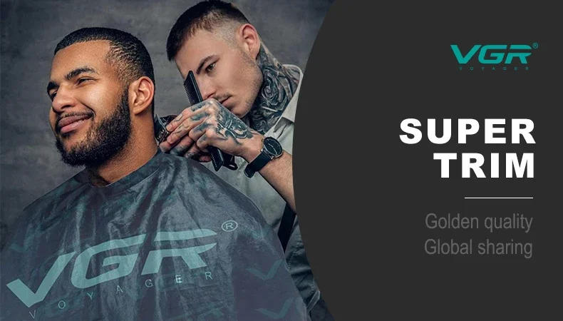 Description Picture 2 of itemVGR Hair Clipper Professional Hair Cutting Machine Adjustable Hair Trimmer Rechargeable 9000 RPM Barber Clipper for Men V-674