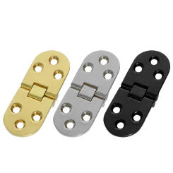 Double-layer Electroplating Foldable Table Cabinet Door Hinge Furniture hardware Zinc Alloy Mounted Folding Hinges