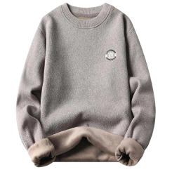 Winter Mens Sweater New Harajuku Streetwear Knitted Sweaters Casual O-Neck Male Pullover Fashion Men Clothes 3XL-M