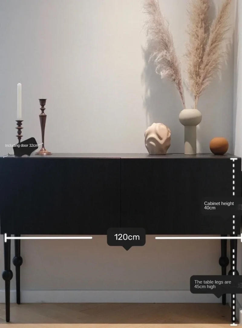 Description Picture 2 of itemNordic Simple Console Tables for Coffee Shops Double-door High-legged Tables Fashion Wooden Board Design Console Table for Hotel