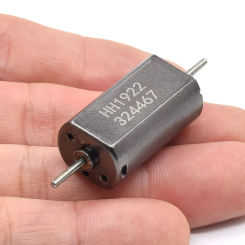 DC 12V 1/87 HO Scale Model Train Motor Micro FK-055 Motor 5-pole Rotor High Speed Engine 1.5mm Dual Shaft 324467