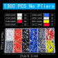 1300 PCS No Pliers