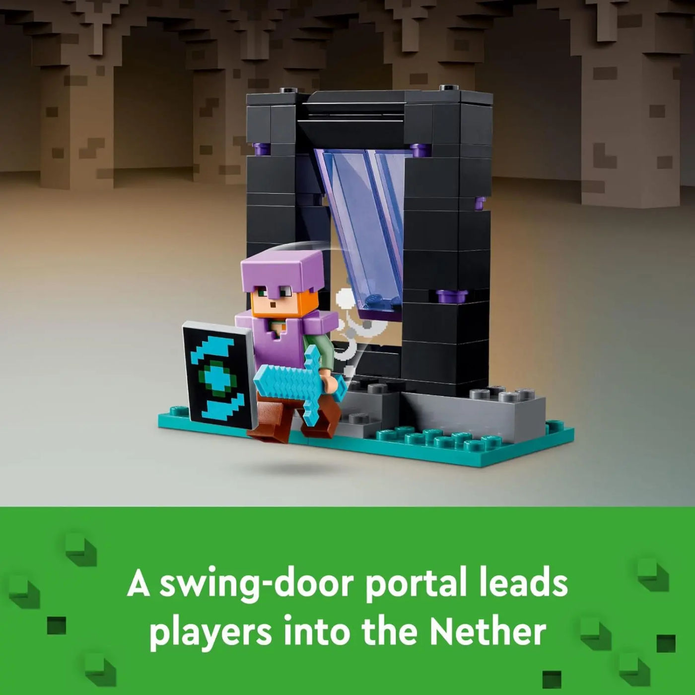 Description Picture 6 of itemLEGO Minecraft The Armory Building Set, Action Toy For Gamers And Kids, Gift For Boys And Girls 7 Years Old And Up, 21252