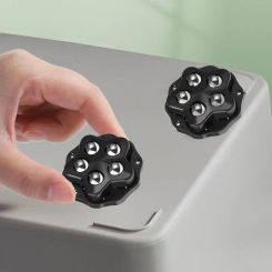 Caster Wheels For Furniture 360-Degree Rotatable Silent Ball Casters 4PCS Household Ball Bearing Rollers User Friendly Caster