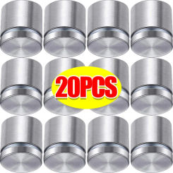 10/20PCS Display Stand Mounting Bolt Glass Fasteners Holder Advertisement Standoffs Pin Billboard Fixing Screws Fixed Nails Pins